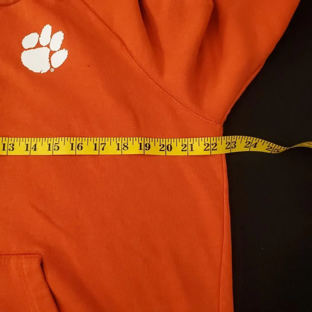 Clemson Tigers Orange Nike Jacket Men Lightweight Full Zip Size Large NCAA Sport